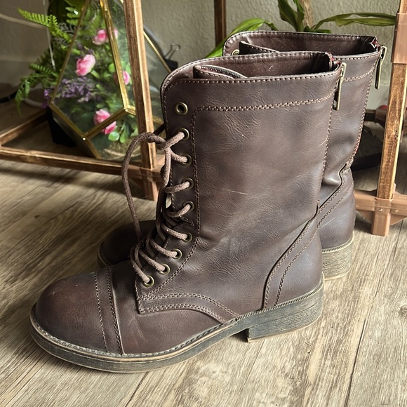 Combat Boot - Brown - Steve Madden - Size 8M - Picture 5 of 7